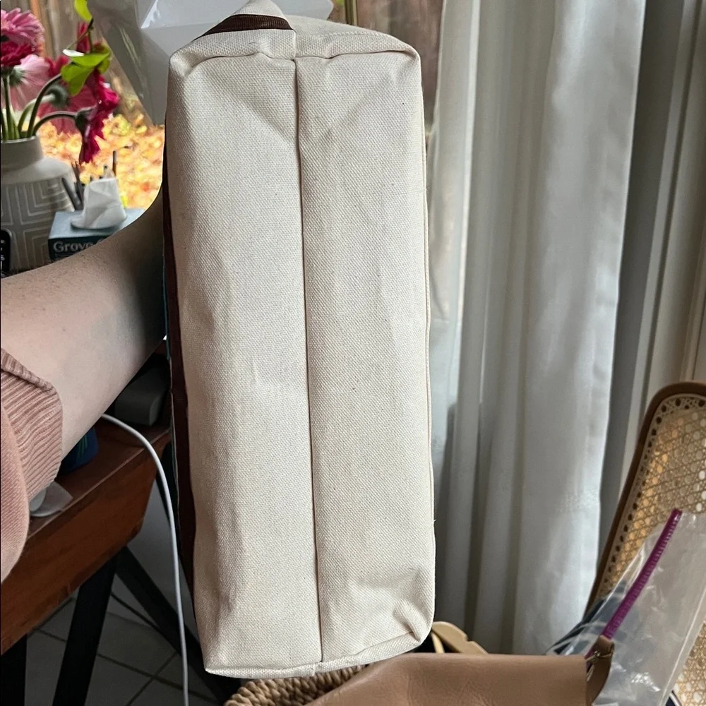 3 Sprouts Walrus Cotton Canvas Nursery Storage Caddy Bag‎